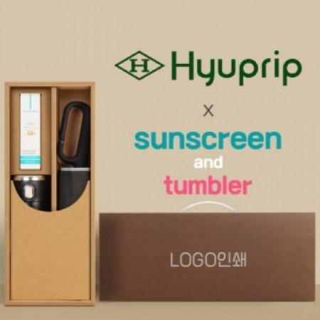 협립3단60 카라비너10K 거꾸로 300T고밀도 완전자동 우산 +선크림2P-세트 #2