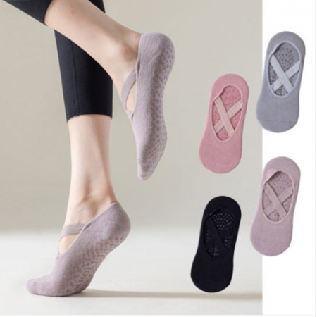 크로스 미끄럼방지 논슬립 필라테스 양말 #3