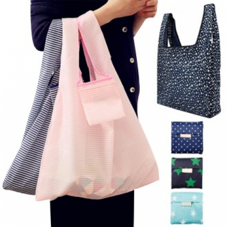 휴대용 시장바구니 접이식 가방 환경보호 에코백 #2