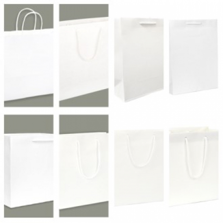 백색 크라프트 쇼핑백 #2