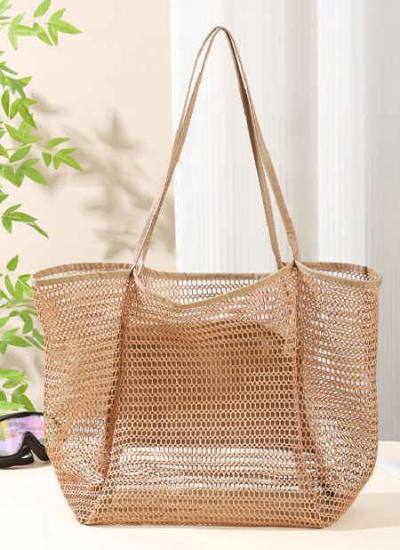 슬로라 그물 비치 네트백 물놀이가방 숄더백 #3