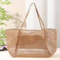 슬로라 그물 비치 네트백 물놀이가방 숄더백