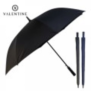 발렌타인 70x8 자동 폰지 검정 보드란 장우산