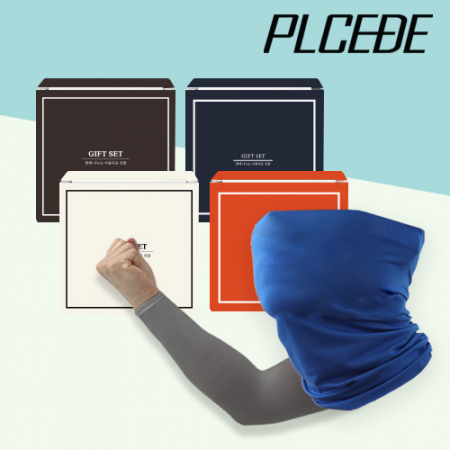 플씨드 무지 쿨 마스크 + 투밴드 쿨토시 2종 세트 #2