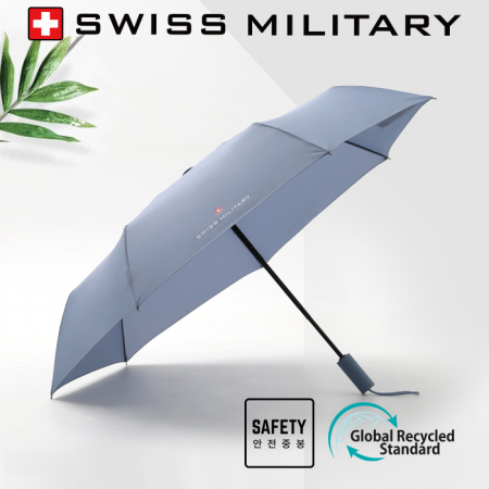 스위스밀리터리 친환경 3단 완전자동 세이프티 우산 4칼라 #2