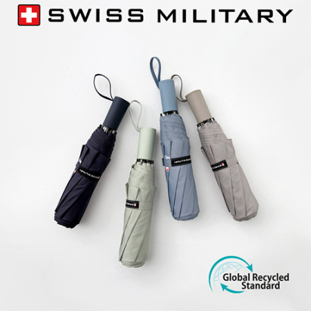 스위스밀리터리 친환경 3단수동 우산 4칼라 #2