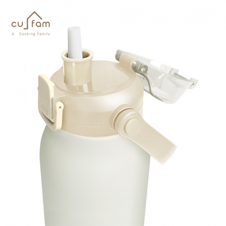 쿠팸 C9 탑 핸들 와이드 텀블러 1300ml // 빨대포함 #6