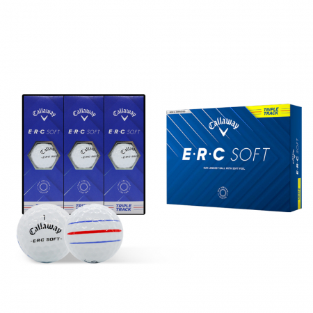 캘러웨이 erc 소프트 9구 3pc 트리플 트랙 골프공 로고인쇄 #2