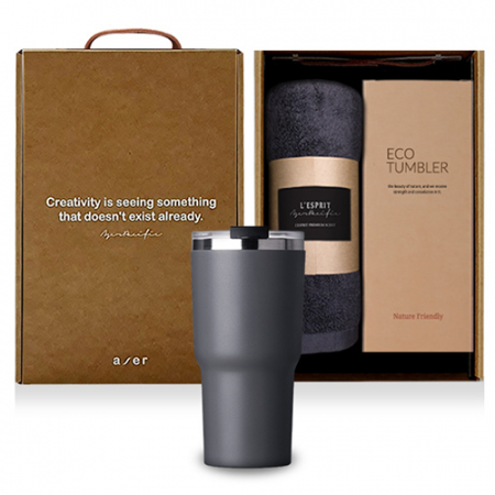 레스쁘리 고급 마이티텀블러 세트 F (텀블러500ml+타올) #2