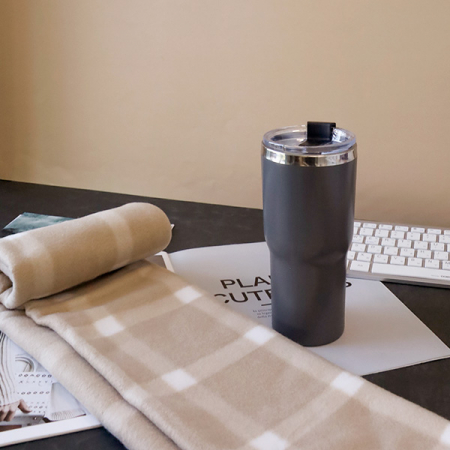 레스쁘리 고급 마이티텀블러 세트 D(텀블러500ml+무릎담요) #3