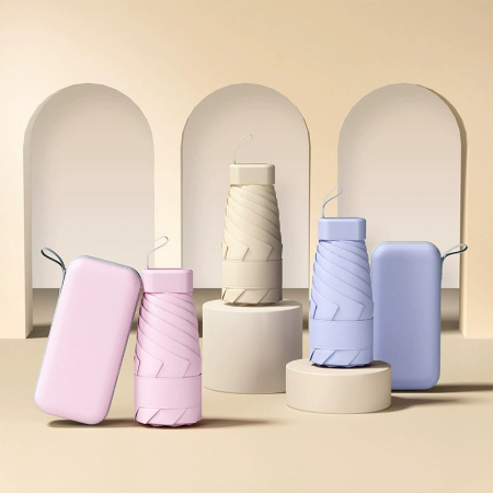 UV차단 사각 캡슐 파우치 미니 우산 #2