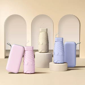 UV차단 사각 캡슐 파우치 미니 우산