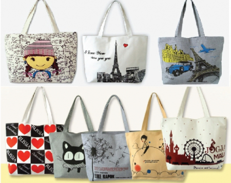 디자인에코백 20종 여성에코백 여성숄더백 면가방 천가방 #3