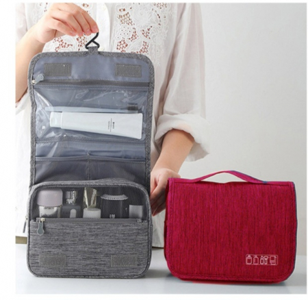 여행용파우치 세면파우치 세면백 화장품파우치 캐리어 파우치 속옷파우치, 여행사은품 답례품 기념 선물용 기프트 세트 #4