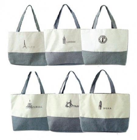 투톤에코백 여성에코백 여성숄더백 에코백 면에코백 #3