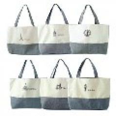 투톤에코백 여성에코백 여성숄더백 에코백 면에코백