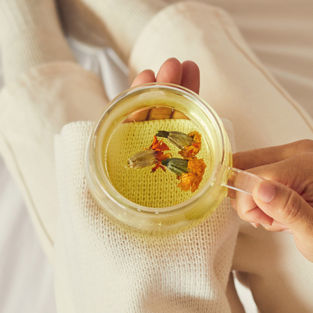 차거름망 티포트 내열유리컵 티머그 티컵 #6