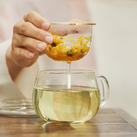 차거름망 티포트 내열유리컵 티머그 티컵 #3