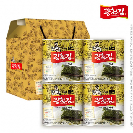 광천김 재래캔김30g 4P 4종 // 3대째달인 #3