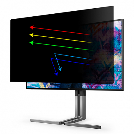 AOC 정보보안 거치대 프라이버시 보호 블루라이트 차단 32인치 #5