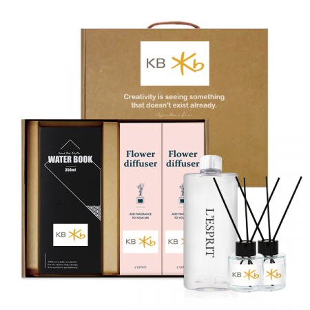 레스쁘리 스페셜 보틀세트 I (뉴 워터북 페트 350ml + 레스쁘리 디퓨저 50ml 2입) #4