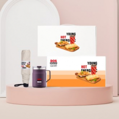 모던 브랜딩세트 51호 (기라로쉬 3단 슬림 암막 우양산+락앤락 메트로머그 475ml)