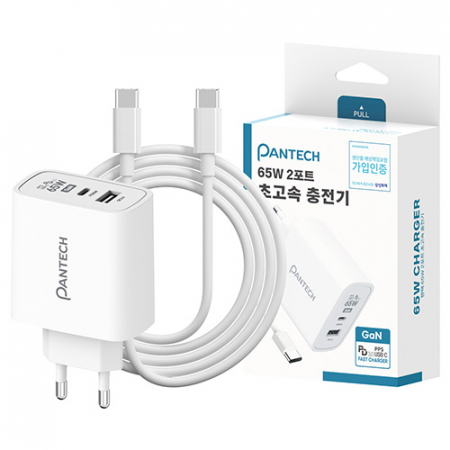 팬텍 GaN PD 65W 멀티 2포트 초고속충전기 (100W 1m CtoC 케이블포함) #3