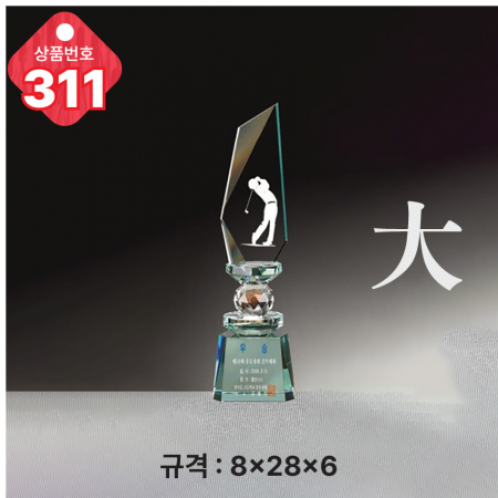 크리스탈 트로피 311 #3