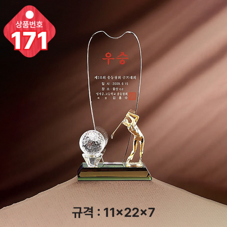 크리스탈 트로피 170 #5