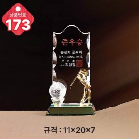 크리스탈 트로피 173 #2