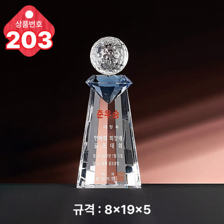 크리스탈 트로피 203 #4