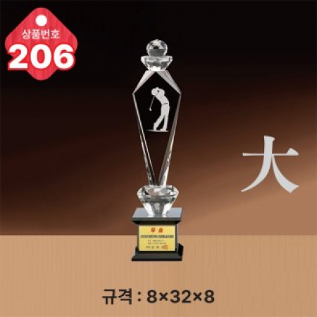 크리스탈 트로피 206 #2