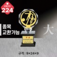 크리스탈 트로피 224