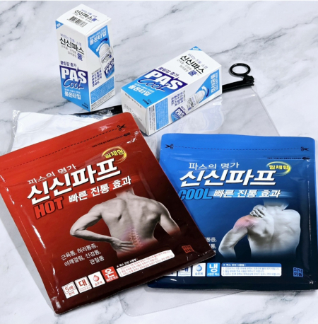 신신파프5매+신신제약 쿨연고+자외선 차단 쿨토시 #2