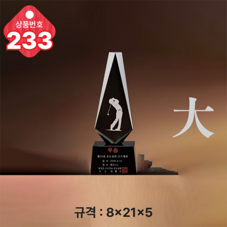 크리스탈 트로피 233 #3