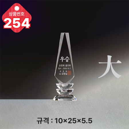 크리스탈 트로피 254 #3