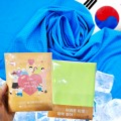 간지 쿨타올 고급쿨타올 아이스타월 스포츠타올 에어로실버 // 국산