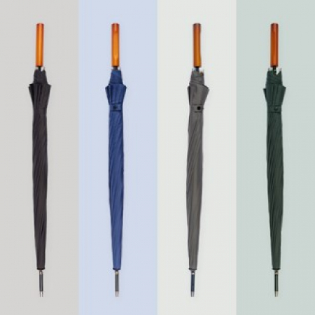 아쿠아시티 PREMIUM 70 12k 원목 일자 자동장우산 #2