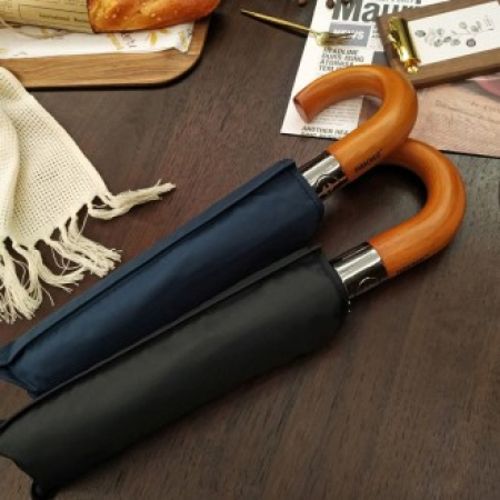 파라체이스 3105 라이트 우드 3단 완전자동 곡자 우산 #2