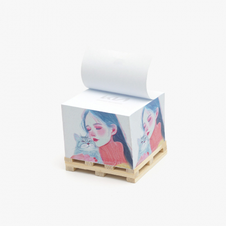 파렛트 측면컬러 점착메모지 75x75 500매 75Y5C #4