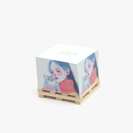 파렛트 측면컬러 점착메모지 75x75 500매 75Y5C #3