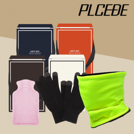 플씨드 형광 안전 넥워머 + 무지니트터치장갑 + 다용도 손난로 3종 세트 #3