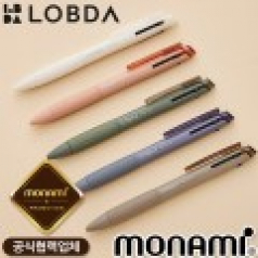 모나미롭다3색 0.38mm // 튼튼한펜촉