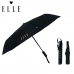 작은이미지: 엘르 3단 UV차단 암막 무지 완전자동 우산 #2