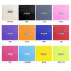 샤/단색무지 심플 포켓 장바구니