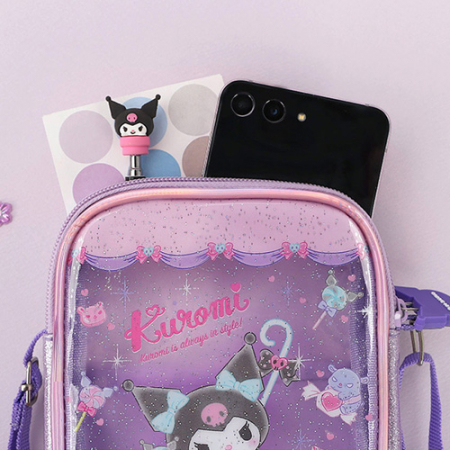 산리오 블링블링 투명 핸드폰가방 #5