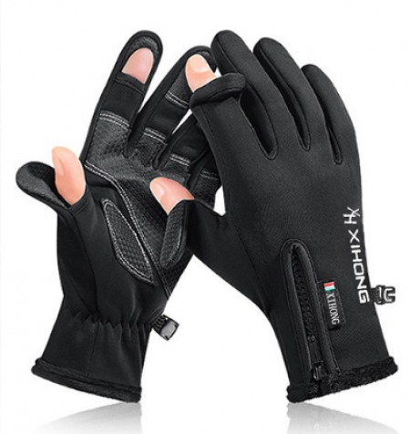방수 핑거 장갑 미끄럼방지 빛반사 손가락 오픈 장갑 #3
