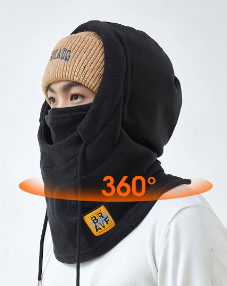 드 넥워머 방한 일체형 마스크 목도리 겨울 모자 귀마개 #3