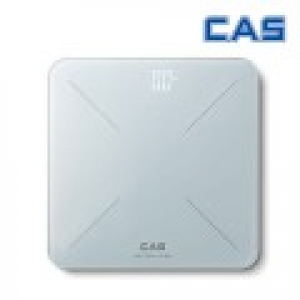 카스 CAS  화이트LED 강화유리 디지털체중계 H25