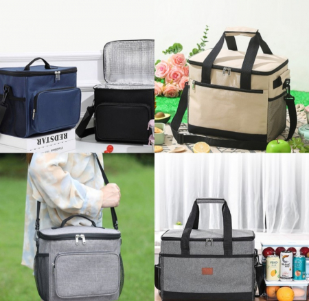 보온 보냉 쿨러백 피크닉 가방 쿨링 아이스 백 보온가방 보냉가방, 도시락 가방 런치백 보온보냉백 보온백// 소풍 캠핑용 냉온 #3